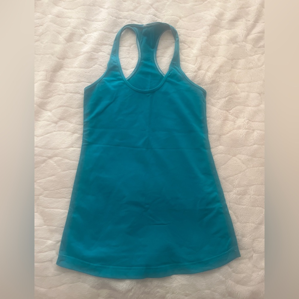 Lululemon teal tank top size XS-S